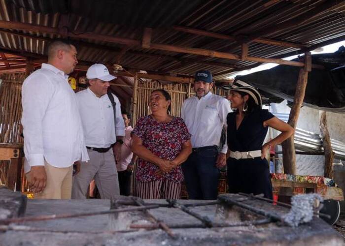 Conectan 740 hogares de los Montes de María al servicio de gas natural