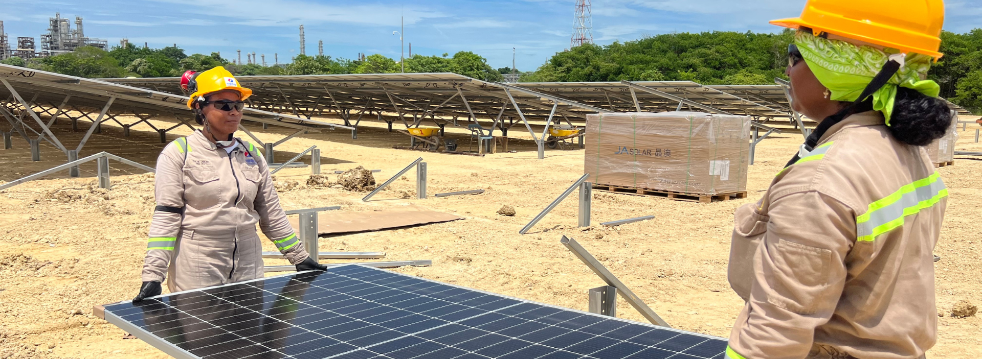 Primera granja solar en una refinería de Latinoamérica es de Ecopetrol