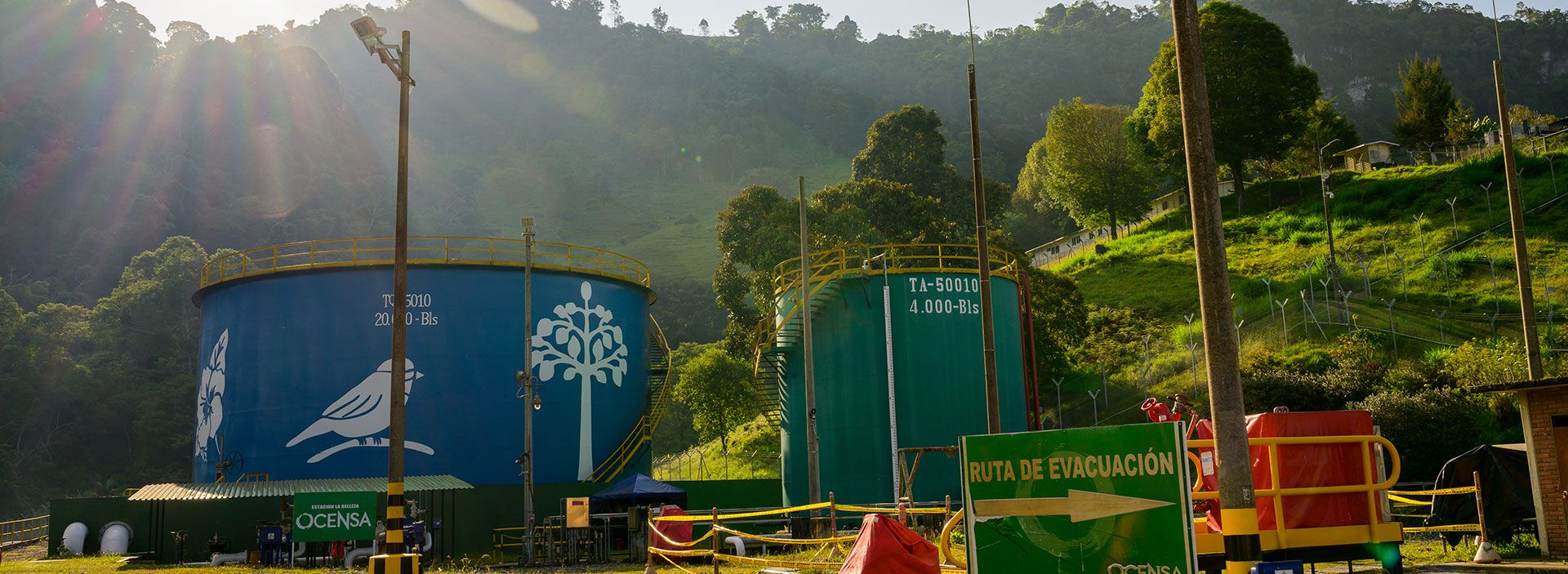 Estaciones y facilidades de Ocensa, cada vez más sostenibles