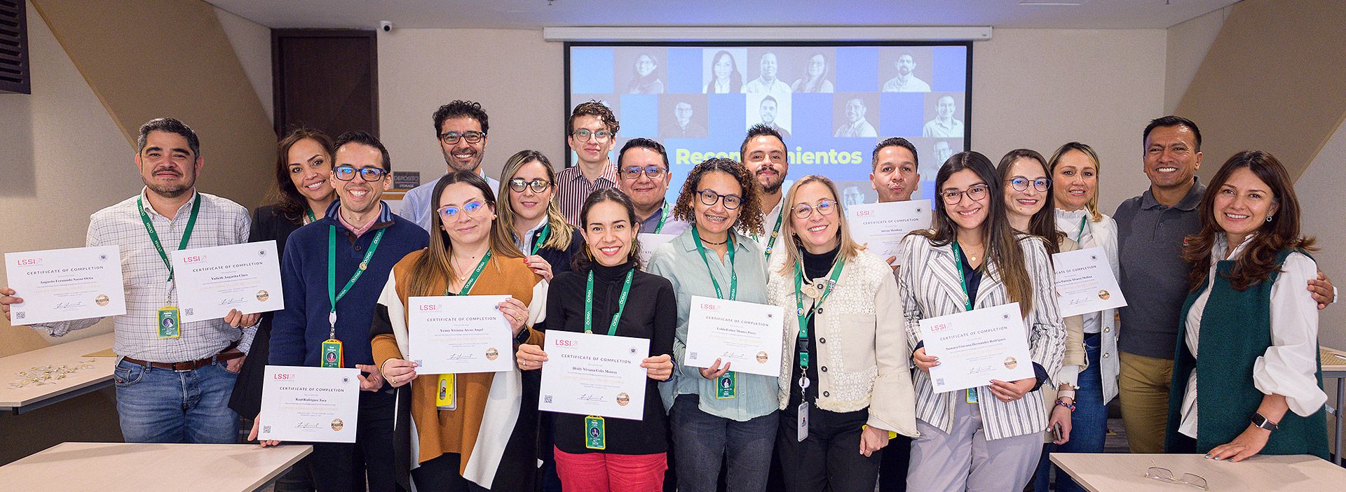 Contamos con 40 embajadores de mejora continua