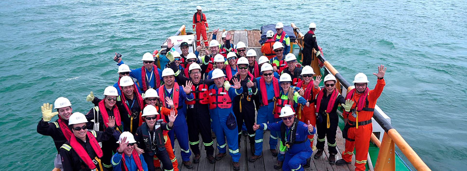 La junta directiva de Cenit y un miembro de la junta de Ecopetrol visitaron el Terminal Marítimo de Coveñas.