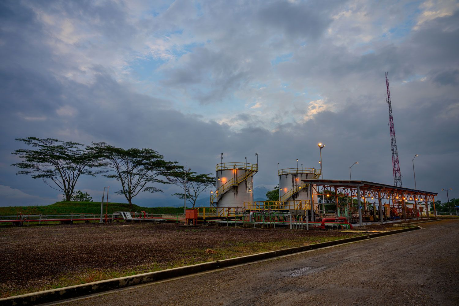 Los atardeceres en Paez