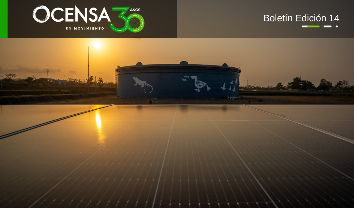 Ocensa redujo 7.550 toneladas de CO2 en 2023