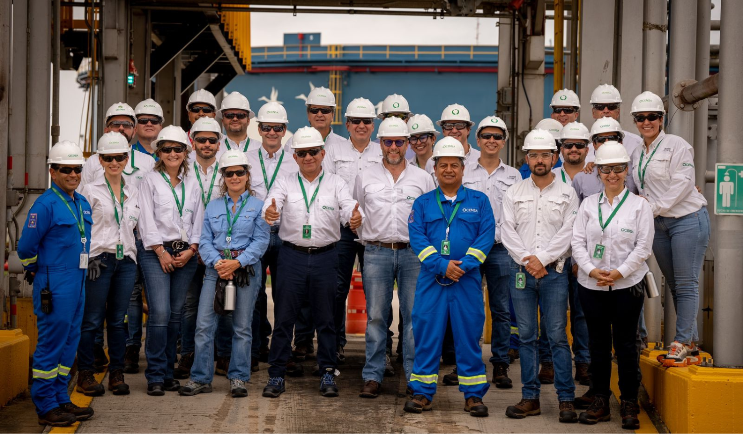 Junta Directiva de Ocensa en Cusiana