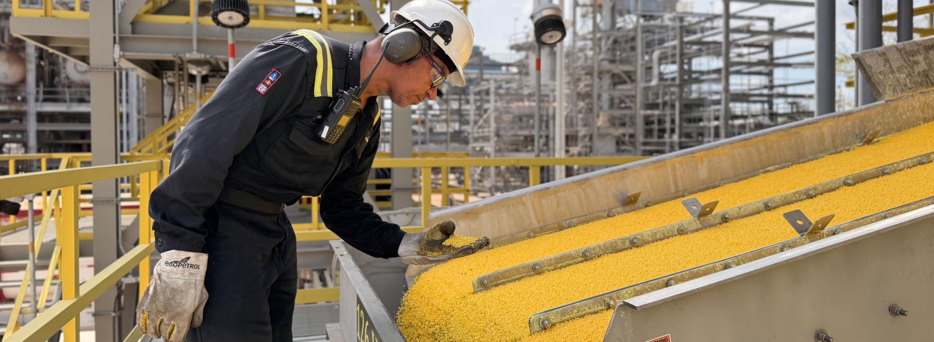 Refinería de Cartagena inició despacho de azufre sólido a mercados nacionales