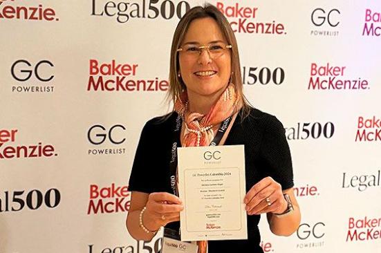 Adriana Londoño, directora legal de Ocensa, incluida en la GC Powerlist